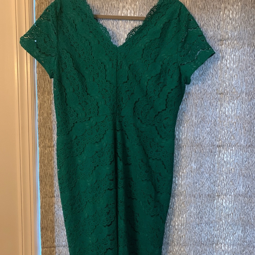 Green dress
